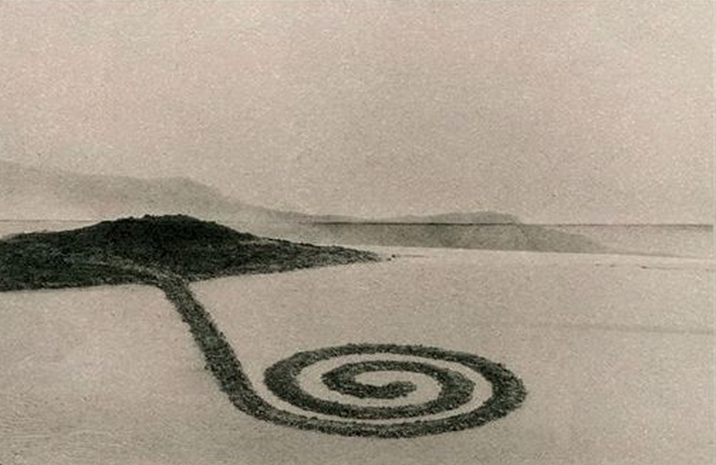Spiral Jetty, Robert Smithson, 1970